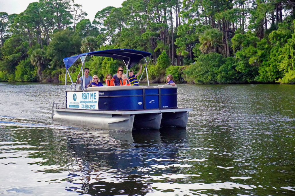 Cape crossing pontoon boat rentals